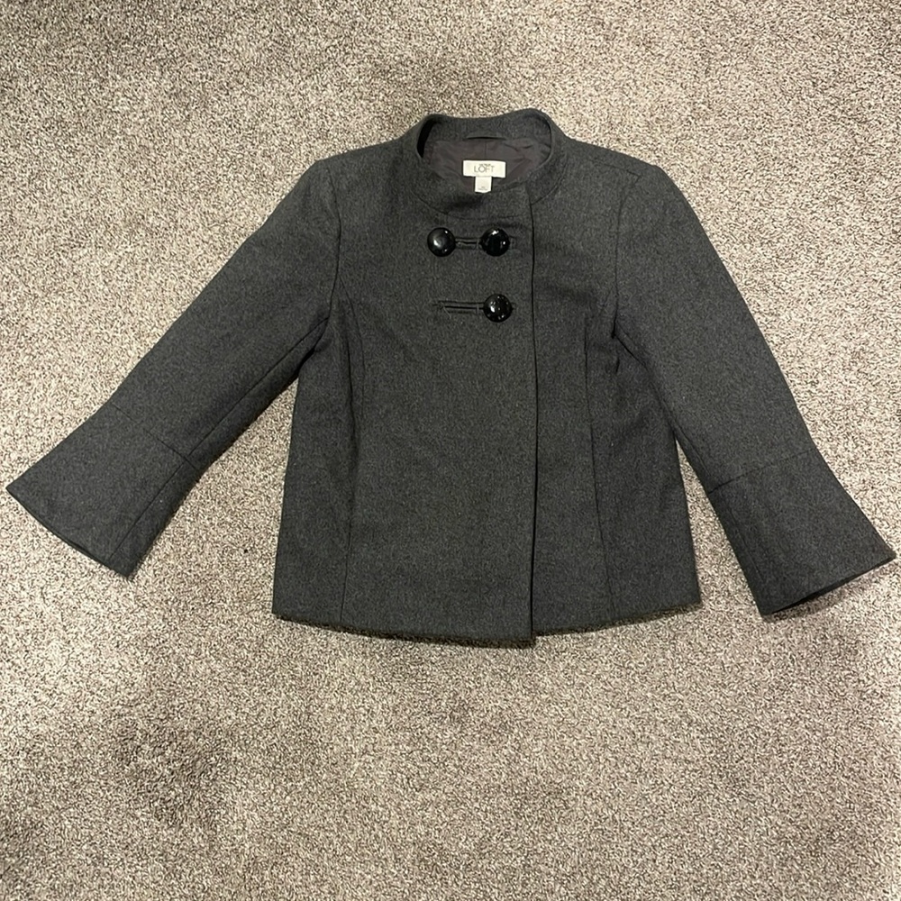 Loft Vintage Wool Blend Cropped Jacket